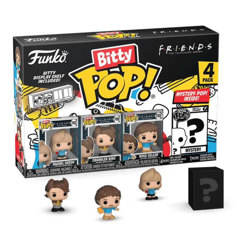 Bitty Pop! Tv: Friends - 80's Rachel 4pk - دمية
